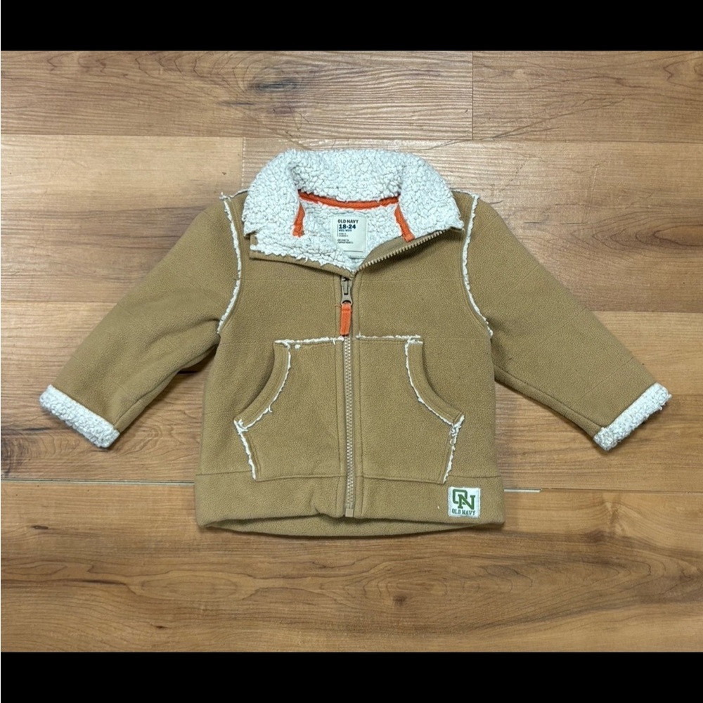 Fleece & Sherpa Lined Jacket ( Fits BIG!)
